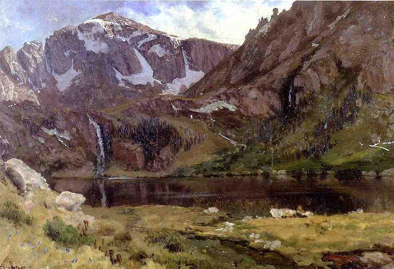 Albert Bierstadt Mountain Lake china oil painting image